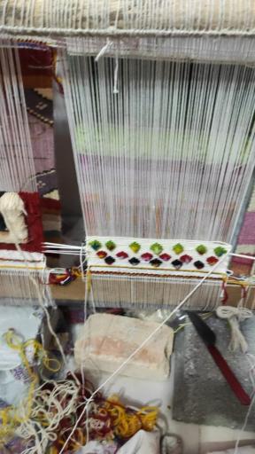 عکس کارگاه قالی بافی پازیریک