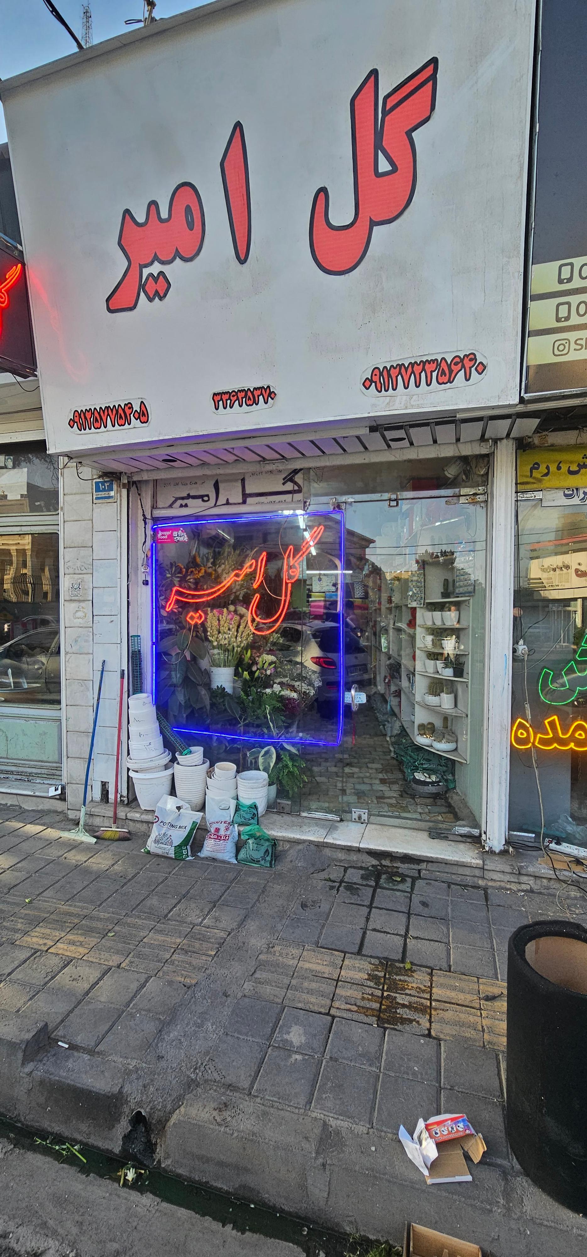 عکس گل فروشی