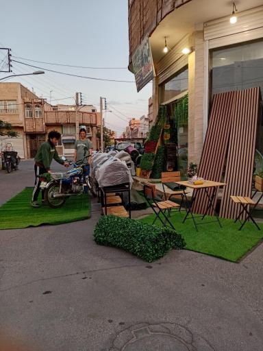 عکس مرد چمنی