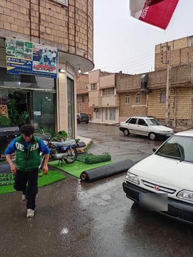 عکس مرد چمنی