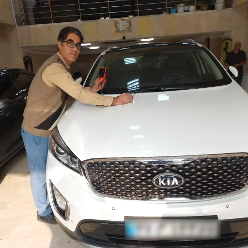 عکس نمایشگاه و تشخیص رنگ خودرو