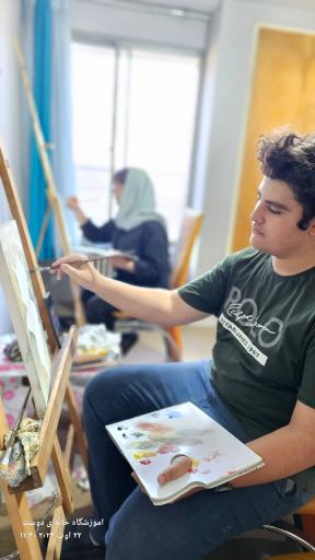 عکس آموزشگاه نقاشی خانه ی دوست