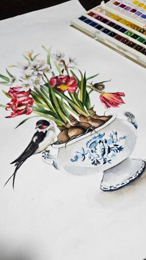 عکس آموزشگاه نقاشی خانه ی دوست