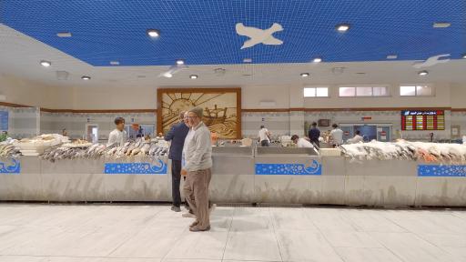 عکس بازار ماهی کیش