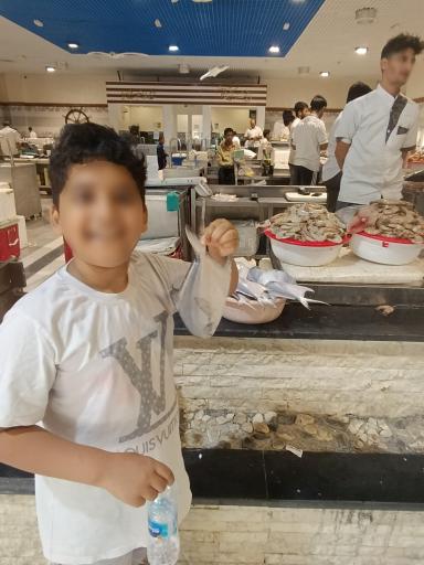 عکس بازار ماهی کیش