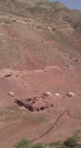عکس بقایای کاروانسرای دوران شاه عباس صفوی