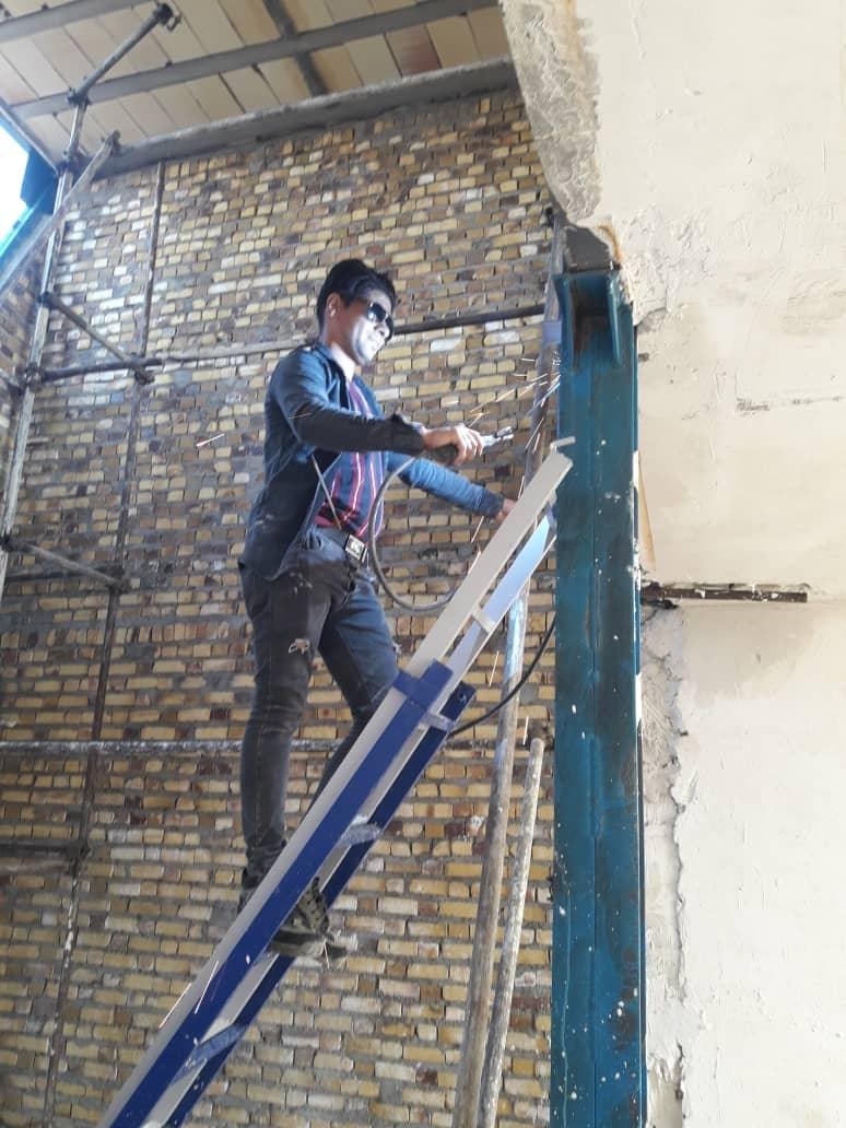 عکس جوشکاری رضا صدیق