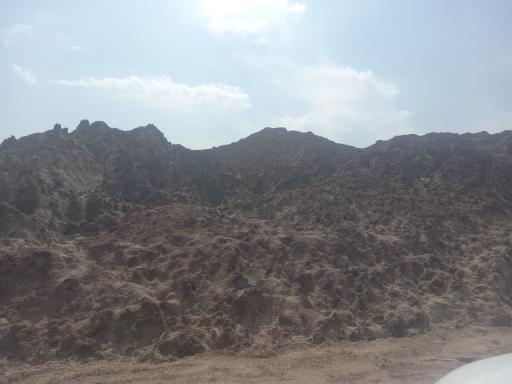 عکس چشمه و دریاچه نمکی گنبد نمکی قم