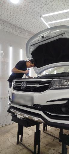 عکس تشخیص رنگ خودرو پیمانی