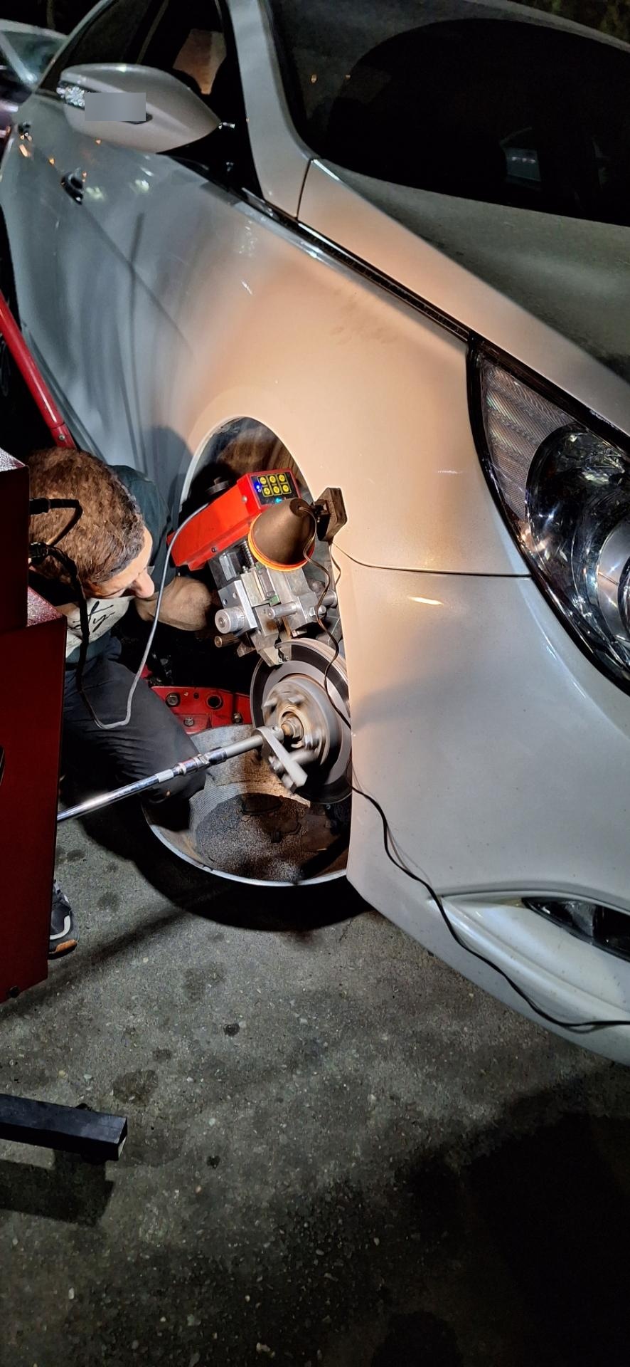 عکس تراش دیسک ترمز درجا (تکنیک)