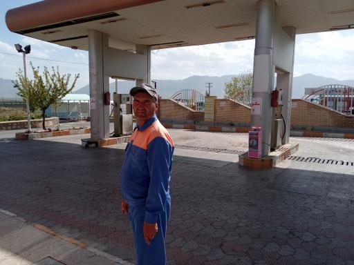 عکس پمپ گاز CNG مهاجران