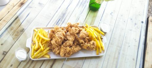 عکس فست فود بیکن 