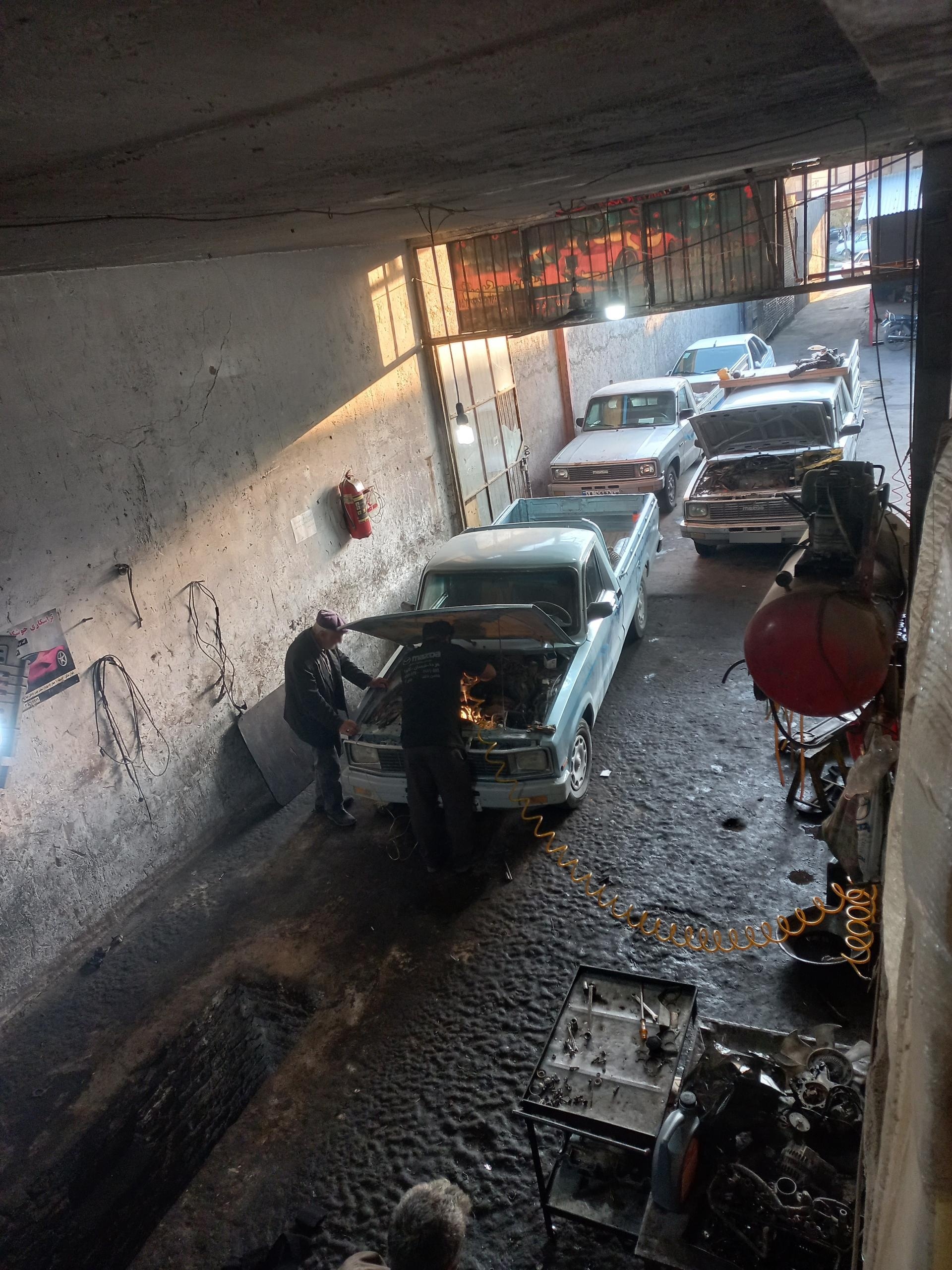 عکس تعمیرگاه محمد