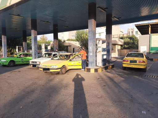 عکس جایگاه گاز CNG متین