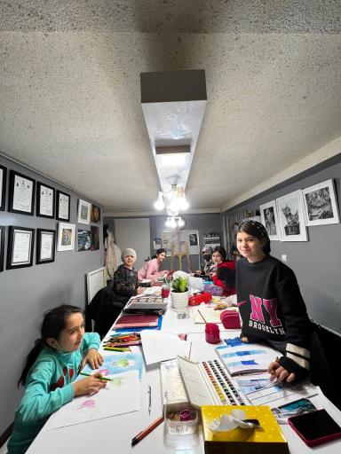 عکس آموزشگاه نقاشی تابلورنگ 