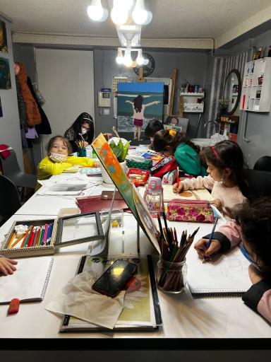 عکس آموزشگاه نقاشی تابلورنگ 