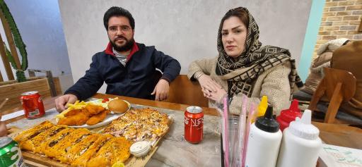 عکس قرمه برگر