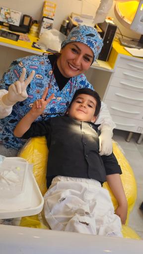 عکس دندانپزشکی کودکان دکتر بهاره ناظمی