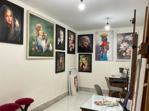 عکس آموزشگاه نقاشی رنگ روغن میرعلمی