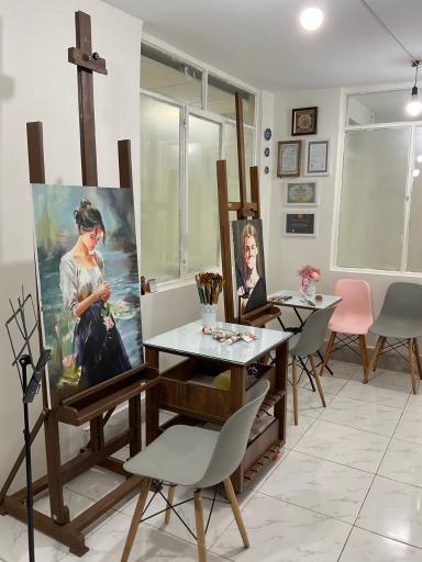 عکس آموزشگاه نقاشی رنگ روغن میرعلمی