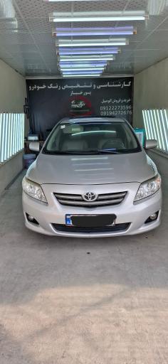 عکس کارشناسی و تشخیص رنگ خودرو پورخباز