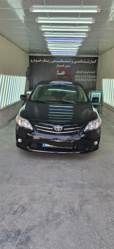 عکس کارشناسی و تشخیص رنگ خودرو پورخباز