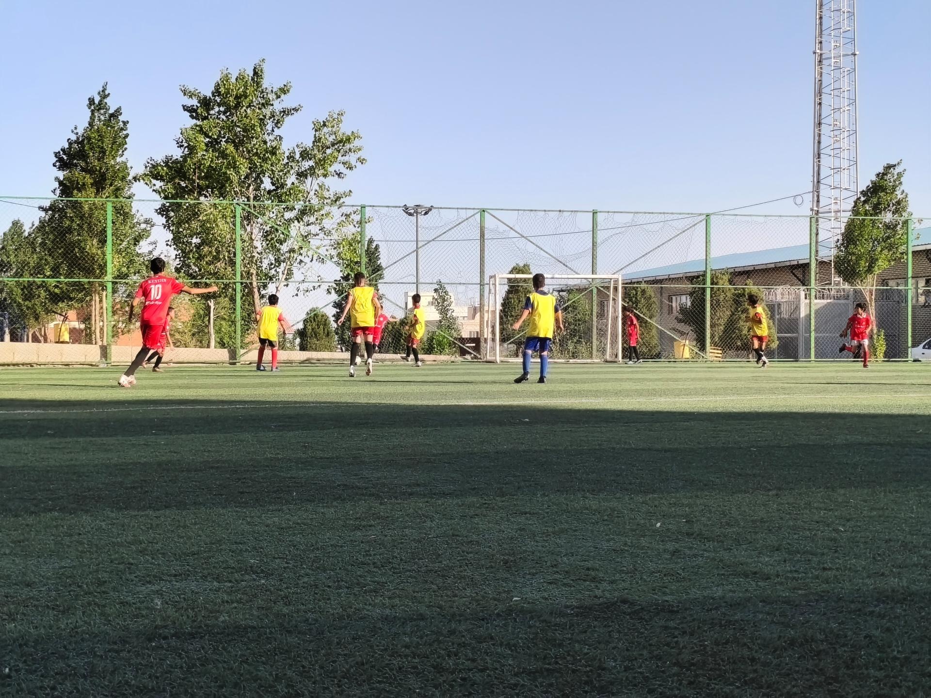 عکس زمین چمن مصنوعی