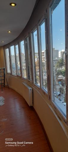 عکس درب و پنجره دو جداره UPVC محمدی
