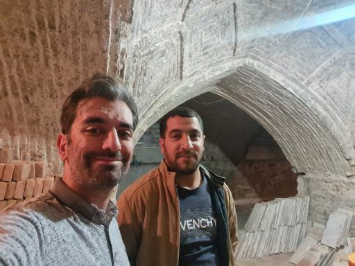 عکس شبستان مسجد جامع سمیرم