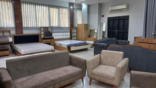 عکس فروشگاه سرویس خواب و مبلمان چوب برگ