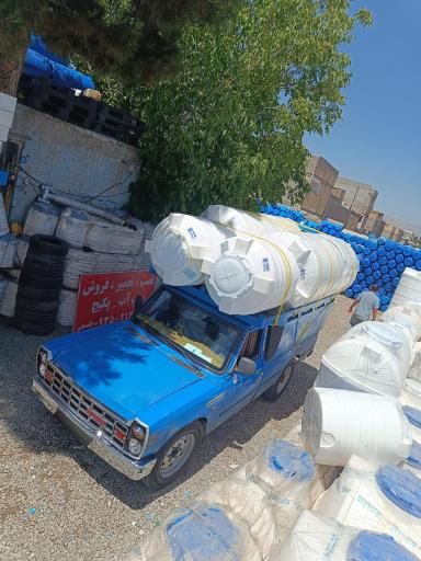 عکس پخش مخازن پلی اتیلن تک