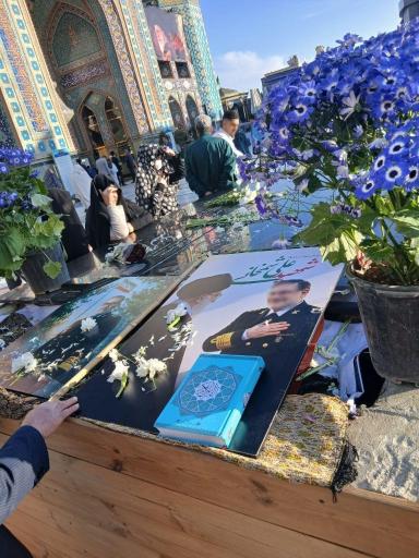 عکس مزار شهید علی شمخانی