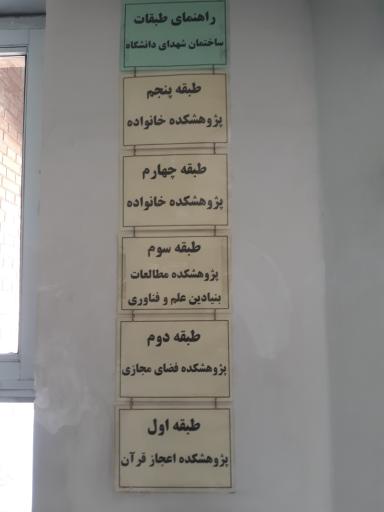 عکس پژوهشکده خانواده دانشگاه شهید بهشتی