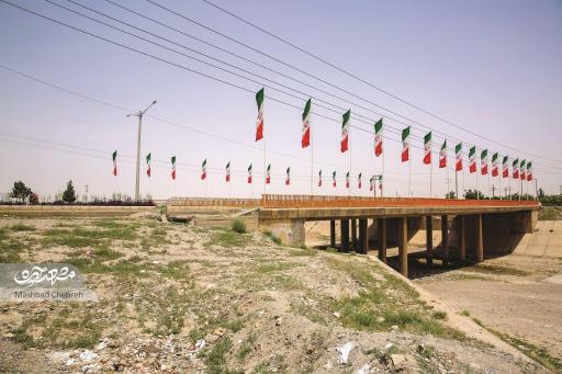 عکس بقایای پل تاریخی شاهی کشف رود