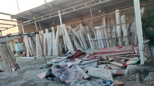 عکس دفتر قالیشویی گل افشان