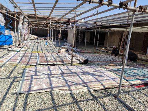 عکس دفتر قالیشویی گل افشان