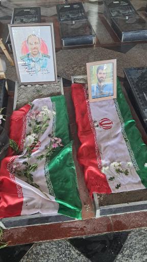 عکس مزار شهید اکبر عنایتی 