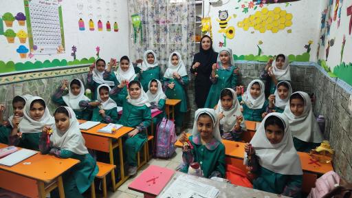 عکس مدرسه و کودکستان پرسشگران خلاق