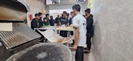 عکس نانوایی لواش نانک