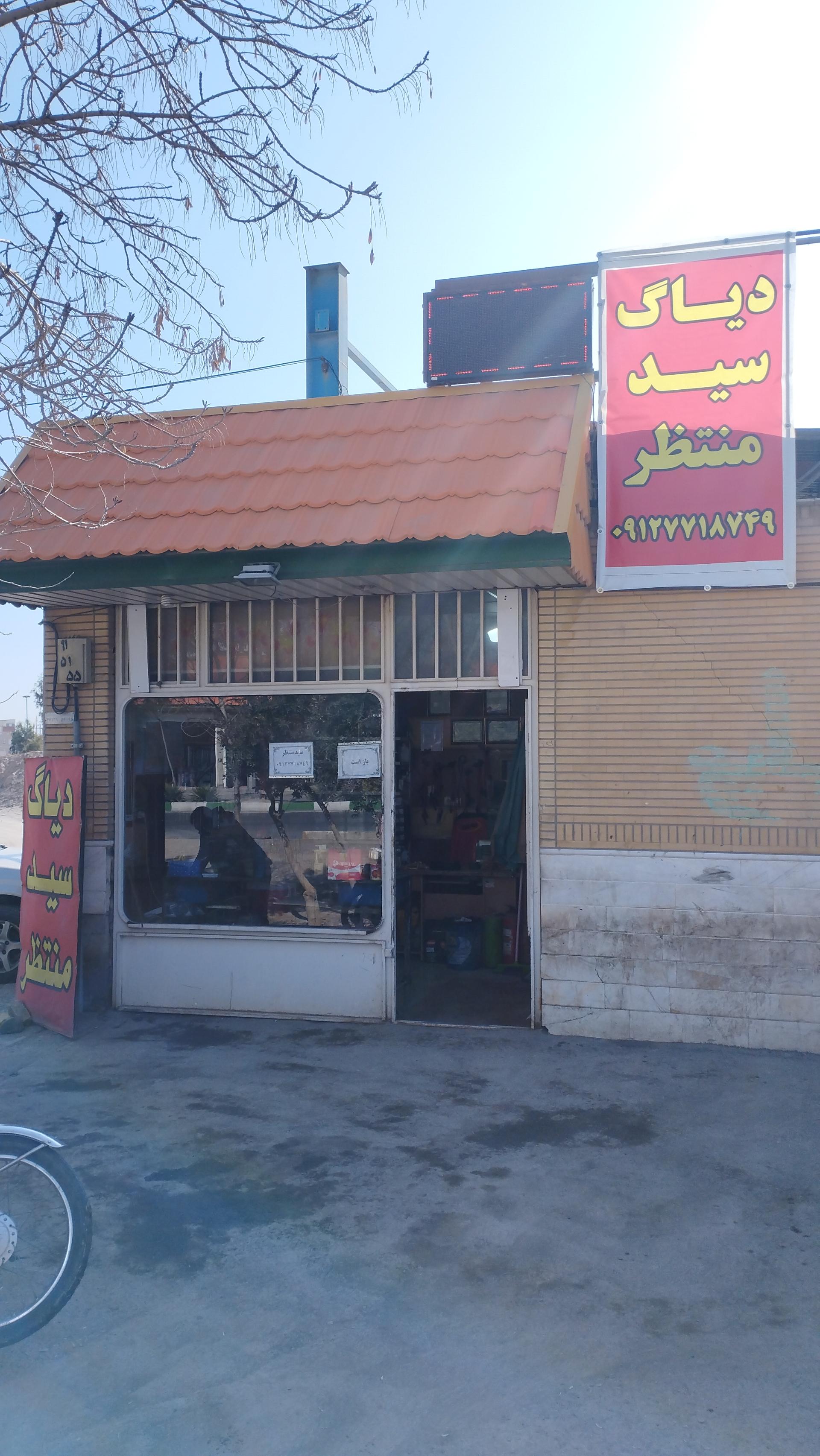 عکس دیاگ و شستشوی انژکتور سید منتظر