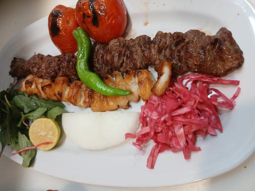 عکس نان داغ کباب داغ فاخر