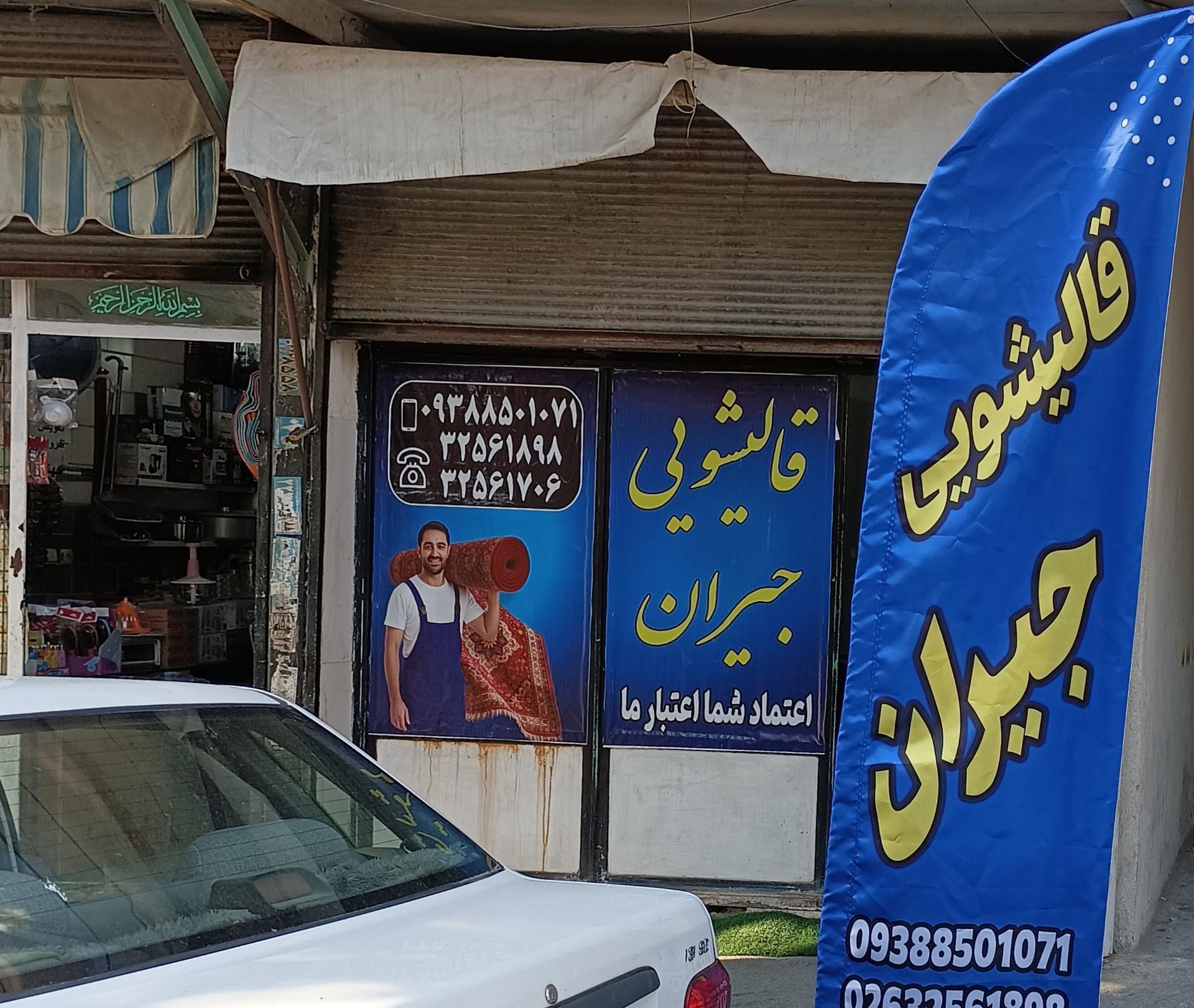 عکس قالیشویی جیران 