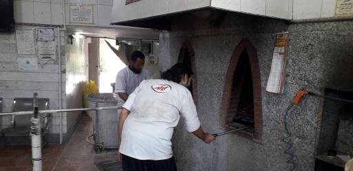 عکس نانوایی سنگکی