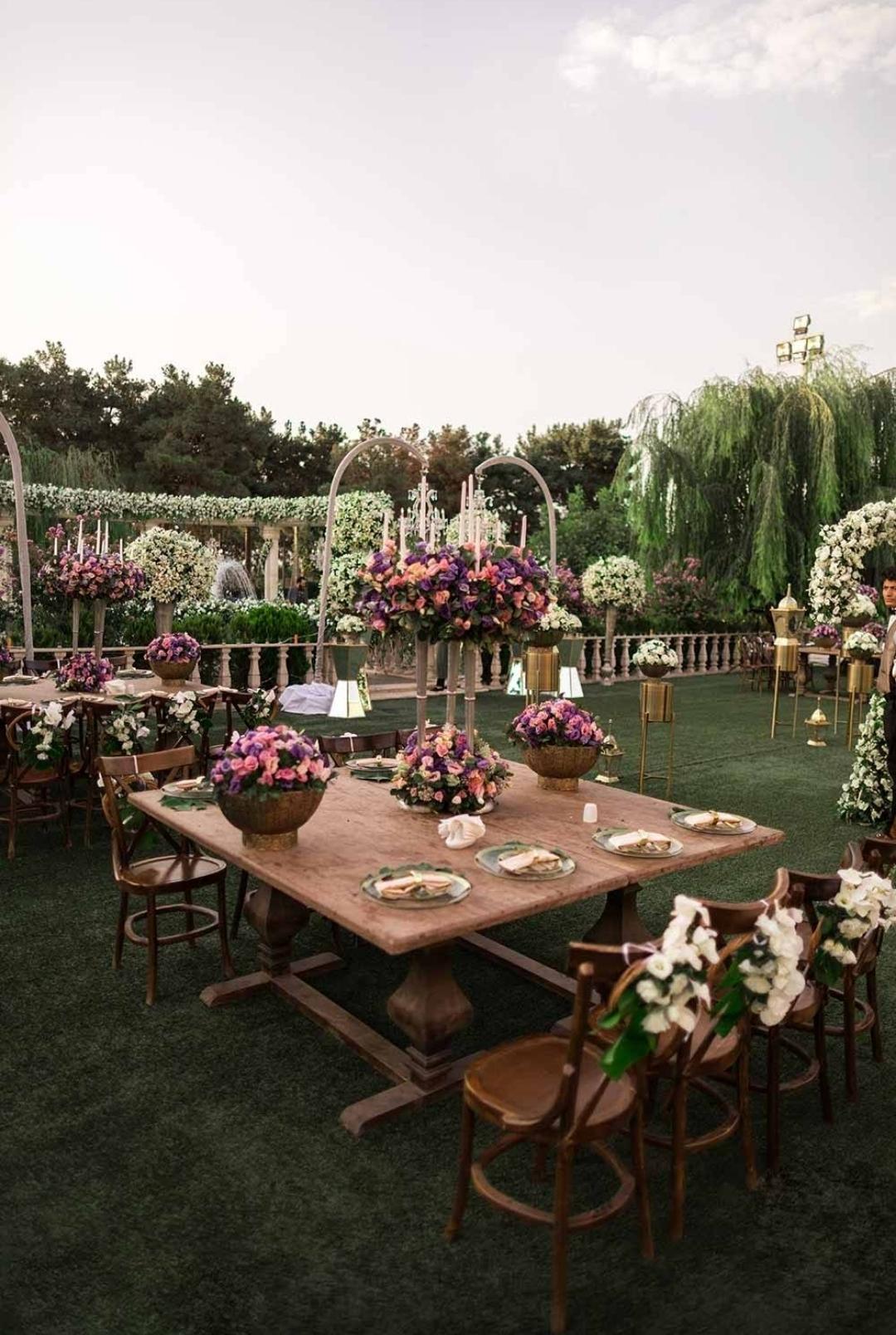 عکس باغ تالار والا