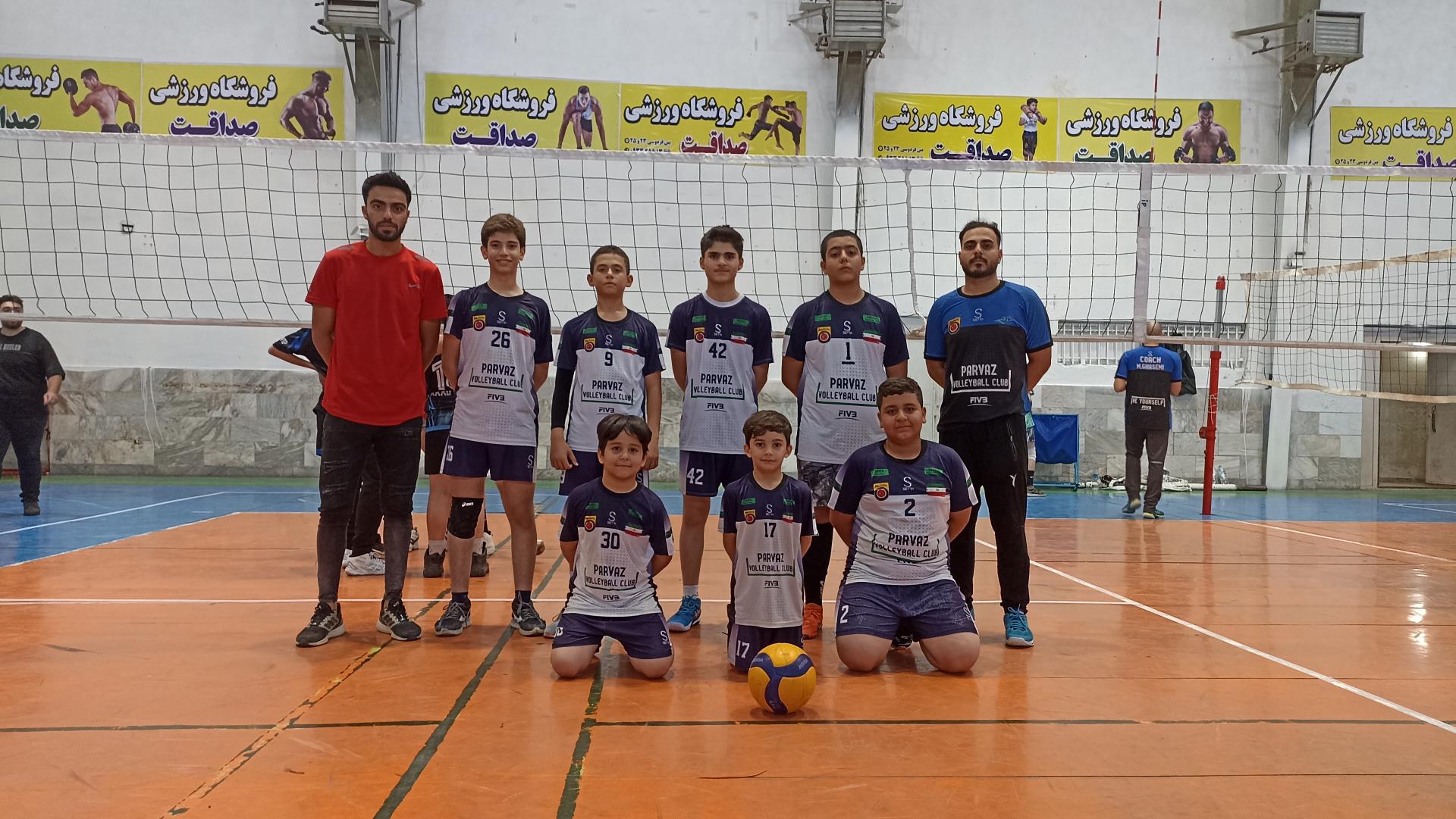 عکس آکادمی والیبال پرواز 