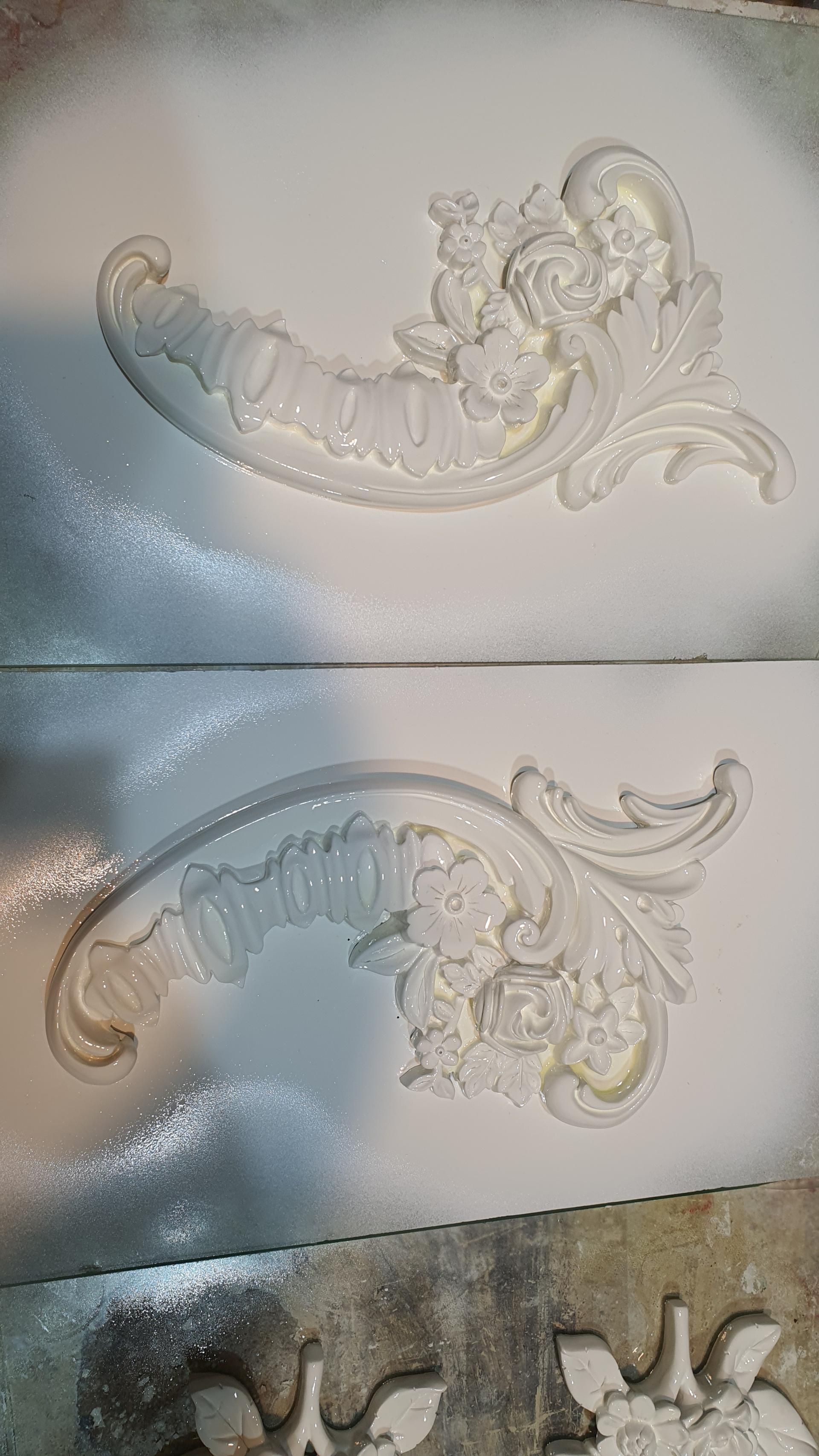 عکس گچبری و دیوارپوش آلیاژی هرمان