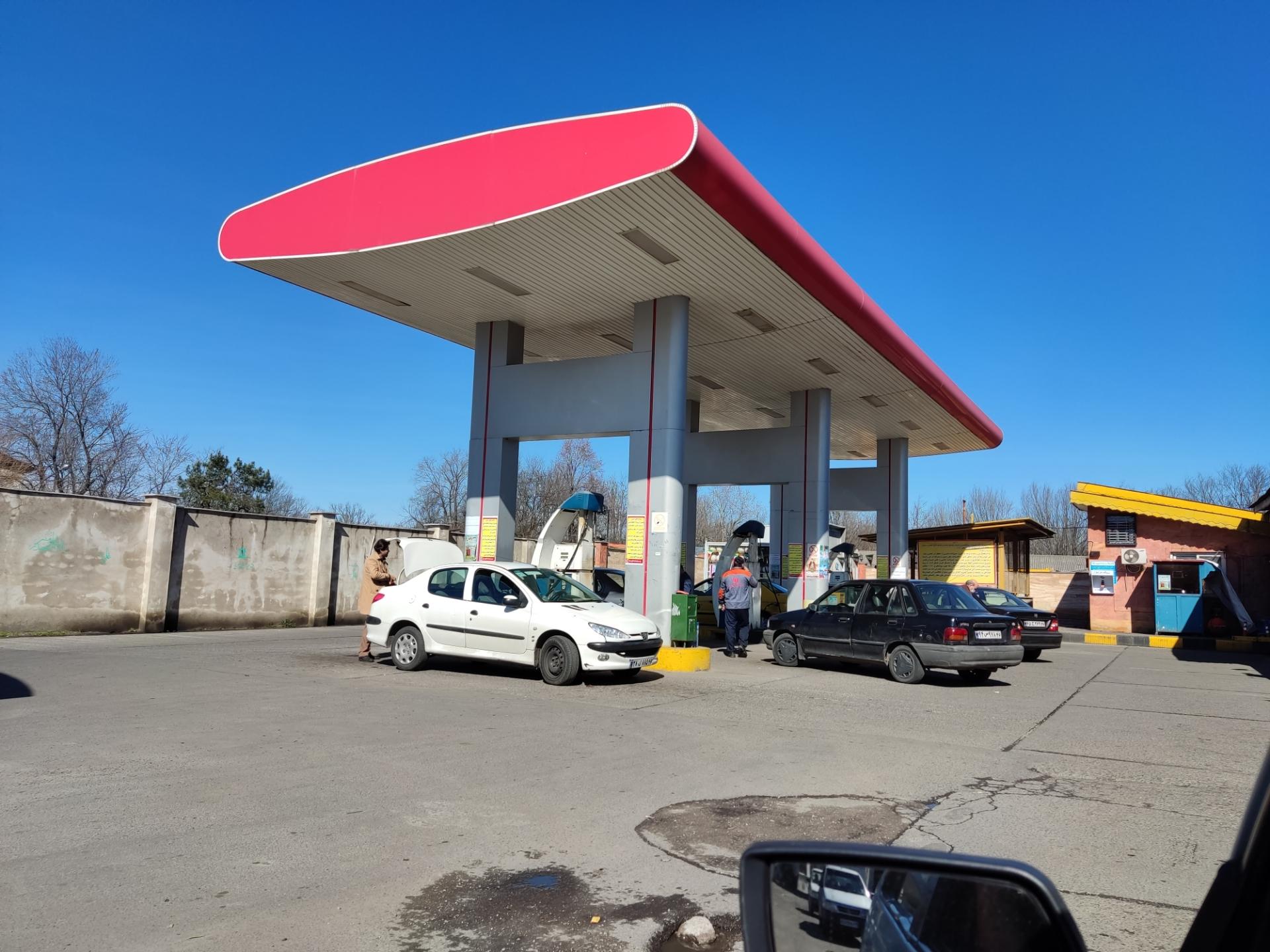 عکس پمپ گاز CNG اتوبوسرانی