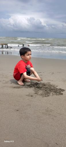 عکس ساحل مجتمع فدک