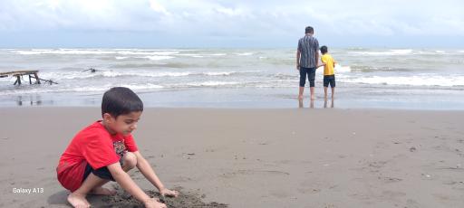 عکس ساحل مجتمع فدک