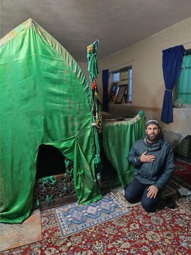 عکس بقعه آقا سید محمد و محمود لشکریان 